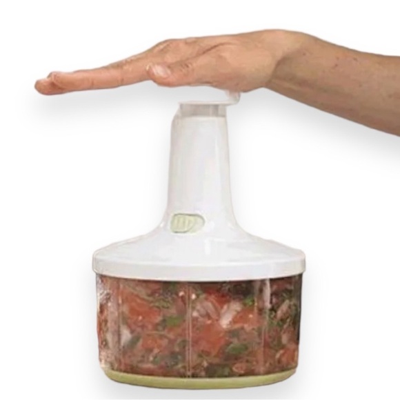 Princess House Specialty Press & Chop Food Processor 345‎ Works Great Complete - Picture 1 of 8